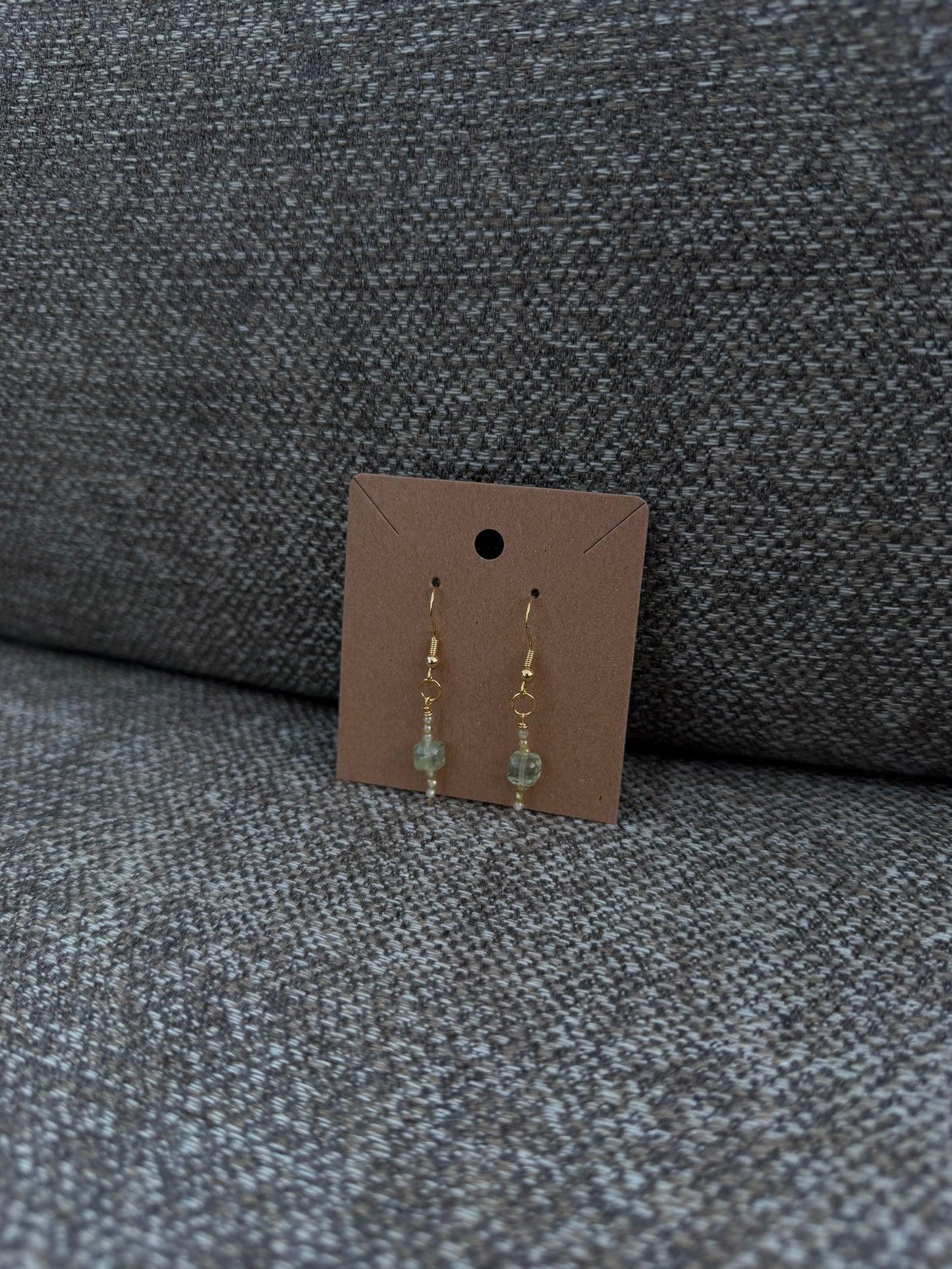 Green Quartzite Earrings