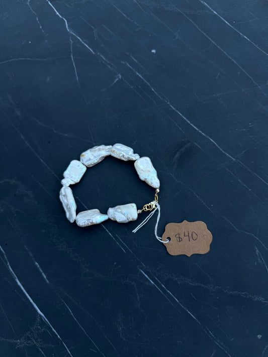 Chunky Freshwater Pearl Bracelet