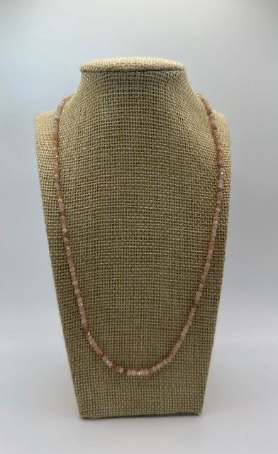 Light Pink Stacking Necklace